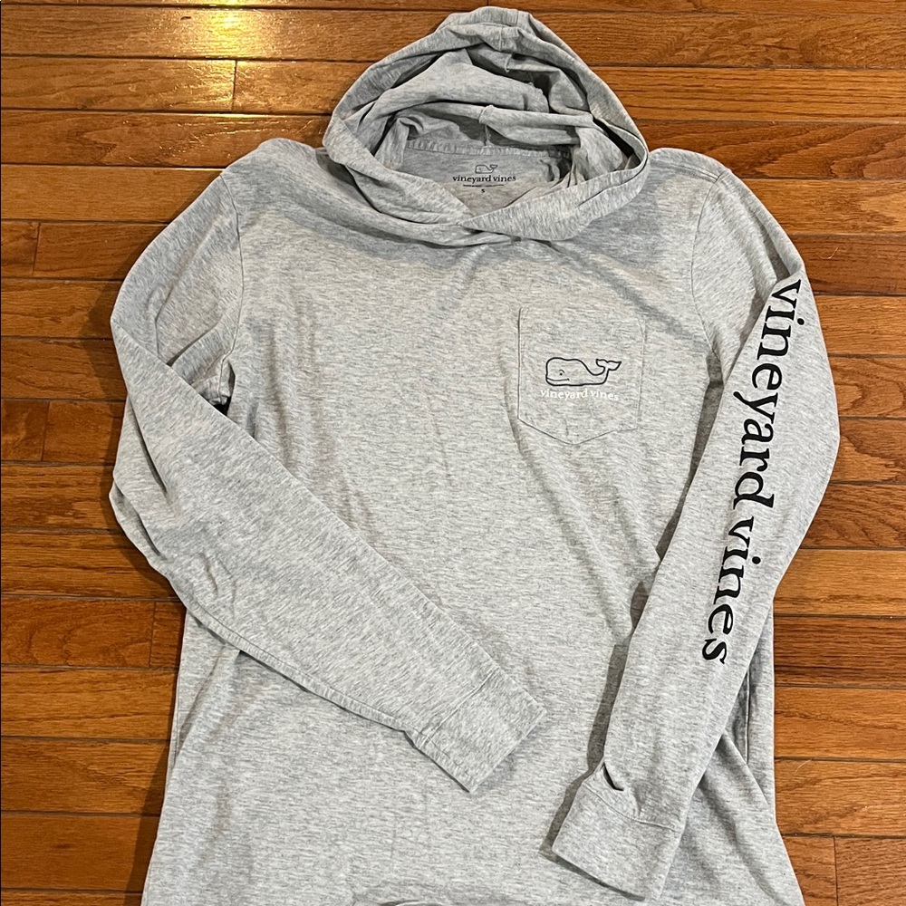 Vineyard Vines Light Gray Long Sleeve Shirt